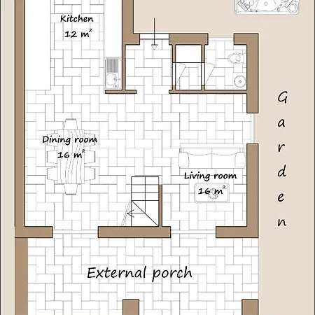 Vakantiehuis Antiquaelunae Casali